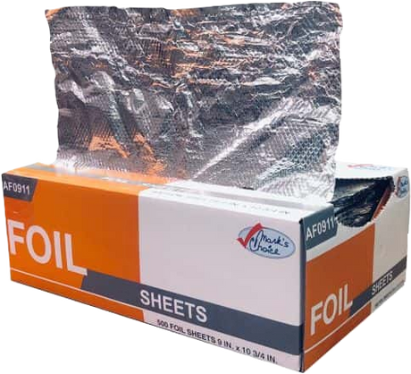 9" x 10.75" Aluminum Foil Pop Up Sheets