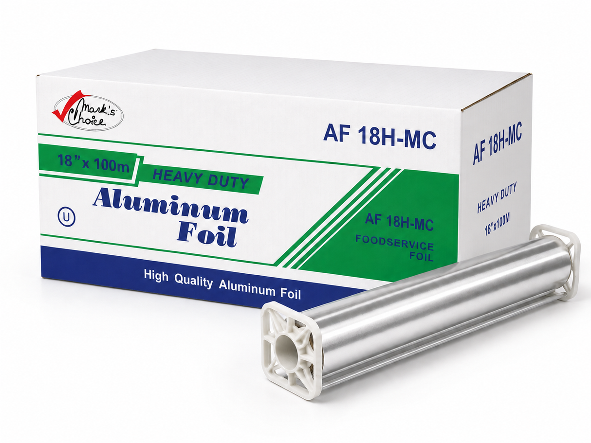 18" x 100m Heavy Duty Aluminum Foil Roll