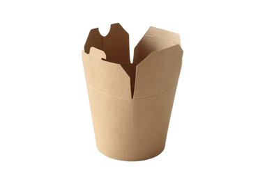 16 oz Round Kraft Noodle Box