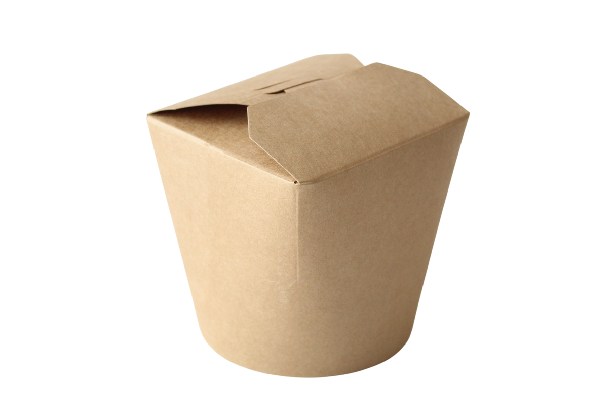 26oz Round Kraft Noodle Box