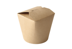outNoodle Box - Kraft (BX326K-MC) Round, 26 oz/750 ml - Mark's Choice