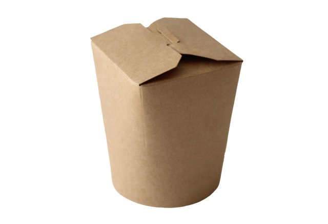 Noodle-Box---Kraft-(BX332K-MC)-Round,-32-oz/1000-ml---Mark's-Choice