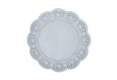 Paper Doilies (Paper Doilies 6.5) 6.5", White, Patterned - Dynasty