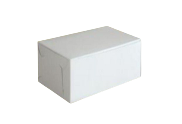 6" x 3.25" x 3” White Cake Box