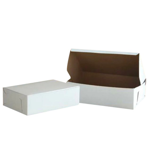 8" x 5.5" x 3.5" White Cake Box