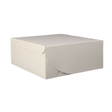 8" x 8" x 5" White Cake Box