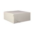 9" x 9" x 4" White Cake Box