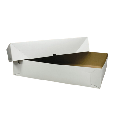 White Full Slab Cake Box