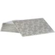 Silver Quarter Slab Cake Box