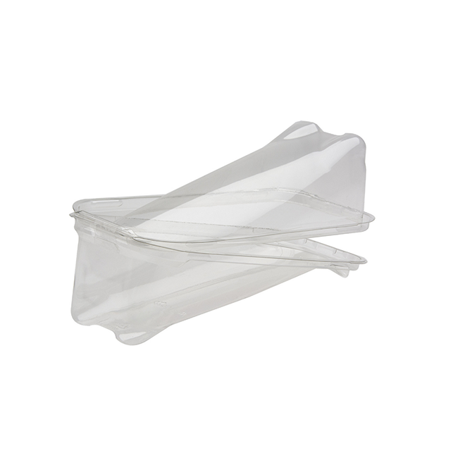 Plastic Single Pita Container - CA606 - 240 pcs, 8Lx5