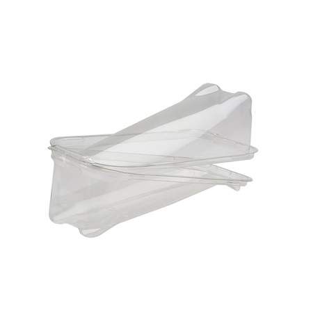 Plastic Single Pita Container - CA606 - 240 pcs, 8Lx5