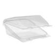 Hinged Flip N' Stack Double Pita Container