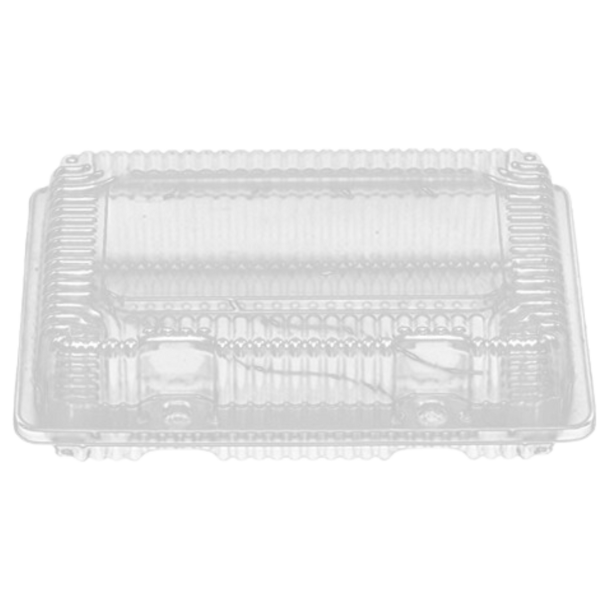 Clamshell Plastic Container (VEL-022) 8" x 5.75" x 2.5" - Vespa