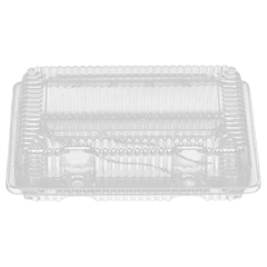 Clamshell Plastic Container (VEL-022) 8" x 5.75" x 2.5" - Vespa