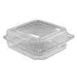 Clamshell Plastic Container - CA750 - 250 Pcs, 6x4/S