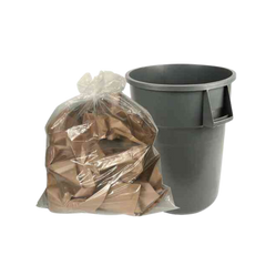 Clear Garbage Bags (CLEAR 35x50 Reg) 35" x 50", Regular
