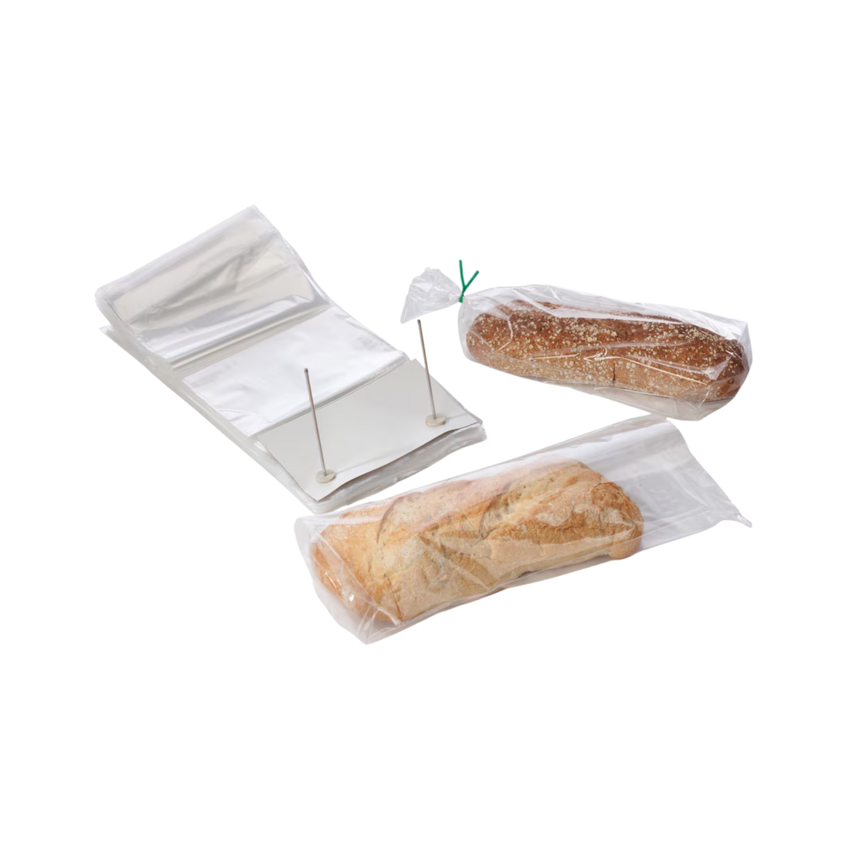 13" x 20" Clear Wicketed Poly Bags
