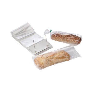 13" x 20" Clear Wicketed Poly Bags