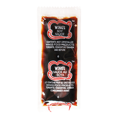 Soy Sauce Packet！