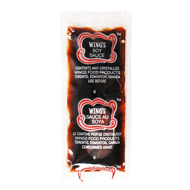 Soy Sauce Packet！