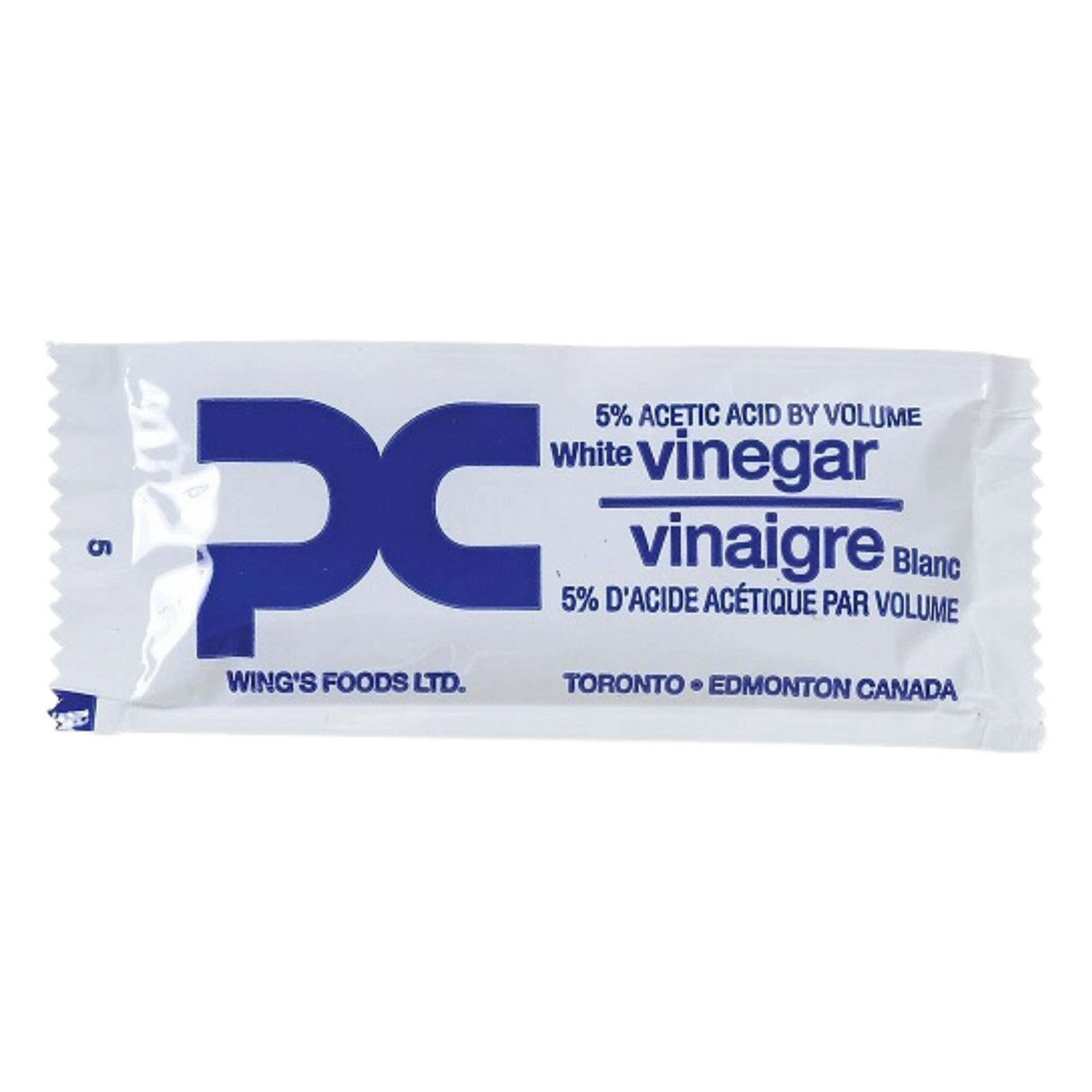 White Vinegar Packet