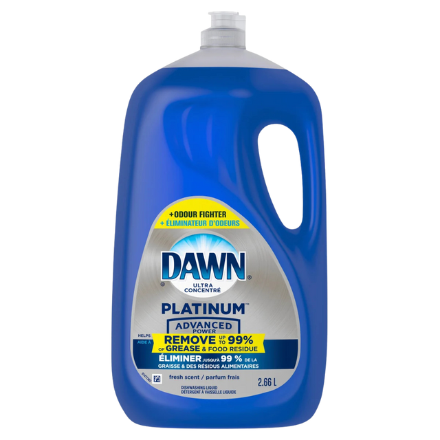 Platinum Advanced Power Liquid Dish Detergent