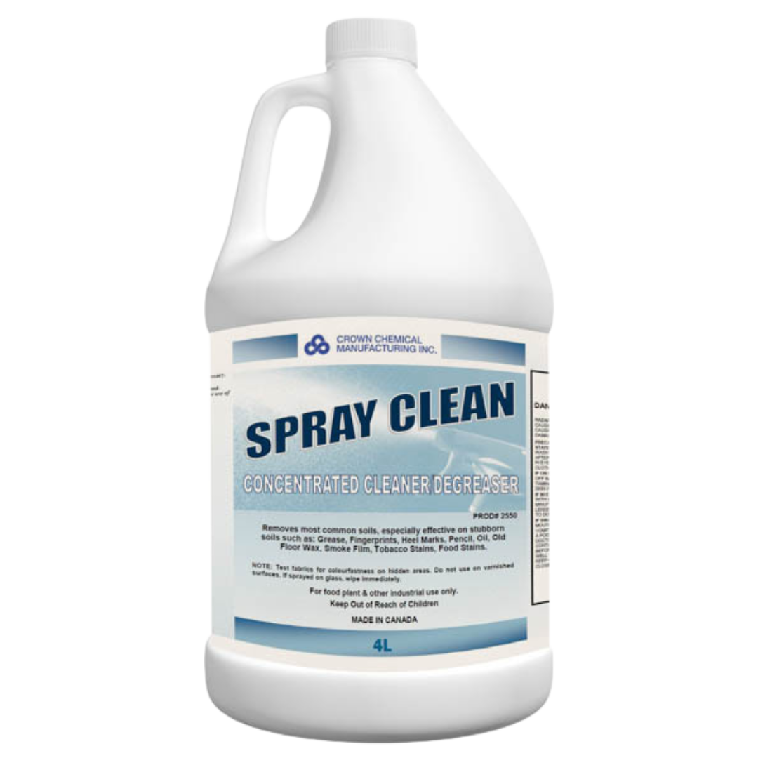 Spray Clean - CH3401 - 4L x 4, 12x3/S