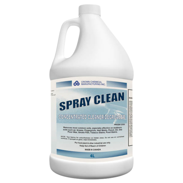 Spray Clean - CH3401 - 4L x 4, 12x3/S