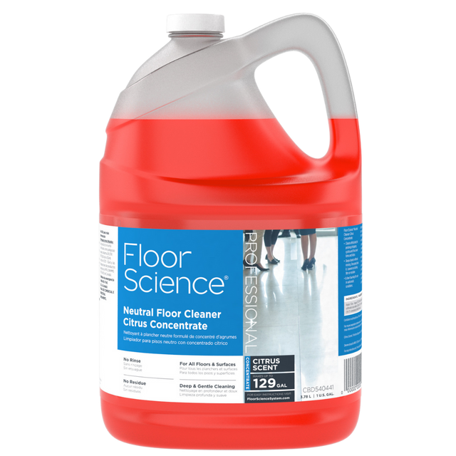 ***out**Floor Science Neutral - Citrus Concentrate - CH4102 - 3.78L x 4, 12x3/S