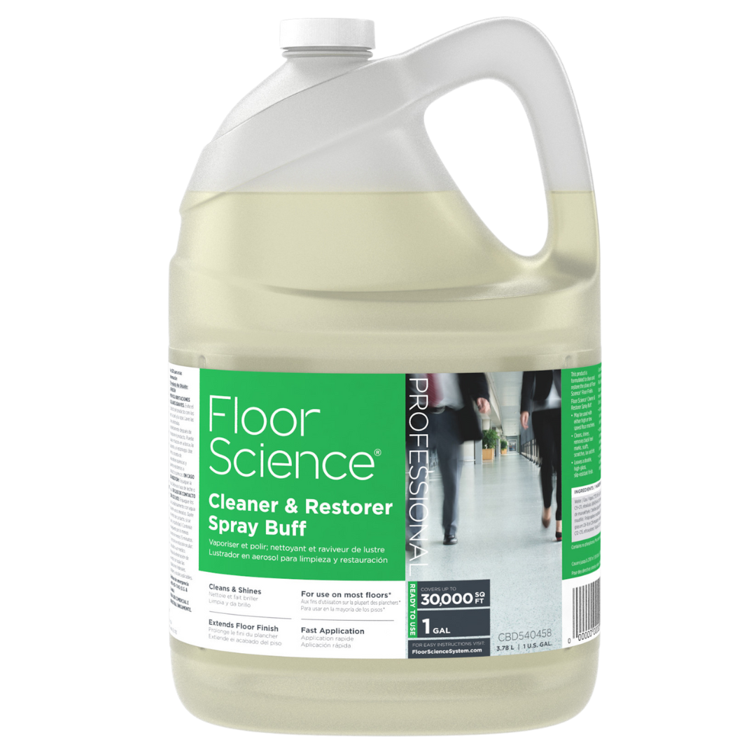 Floor Science Cleaner&Restorer Buff spray - CH4241 - 3.78L x 4, 12x3/S