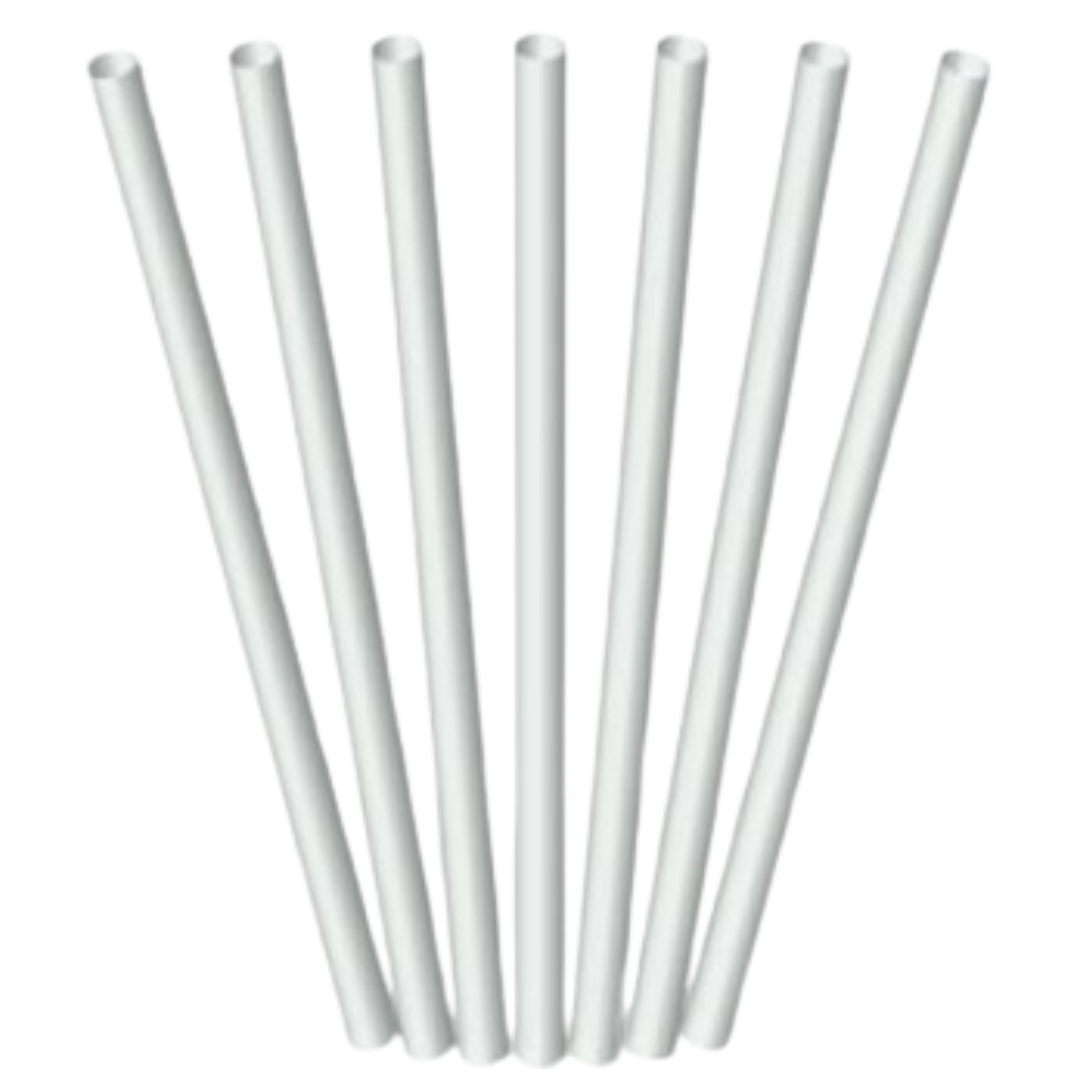 Milkshake Straws (in Bags) 8"