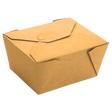 26 oz Kraft Top Folded Paper Container - #1