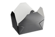 ***out**Take-Out Paper Container - Black
