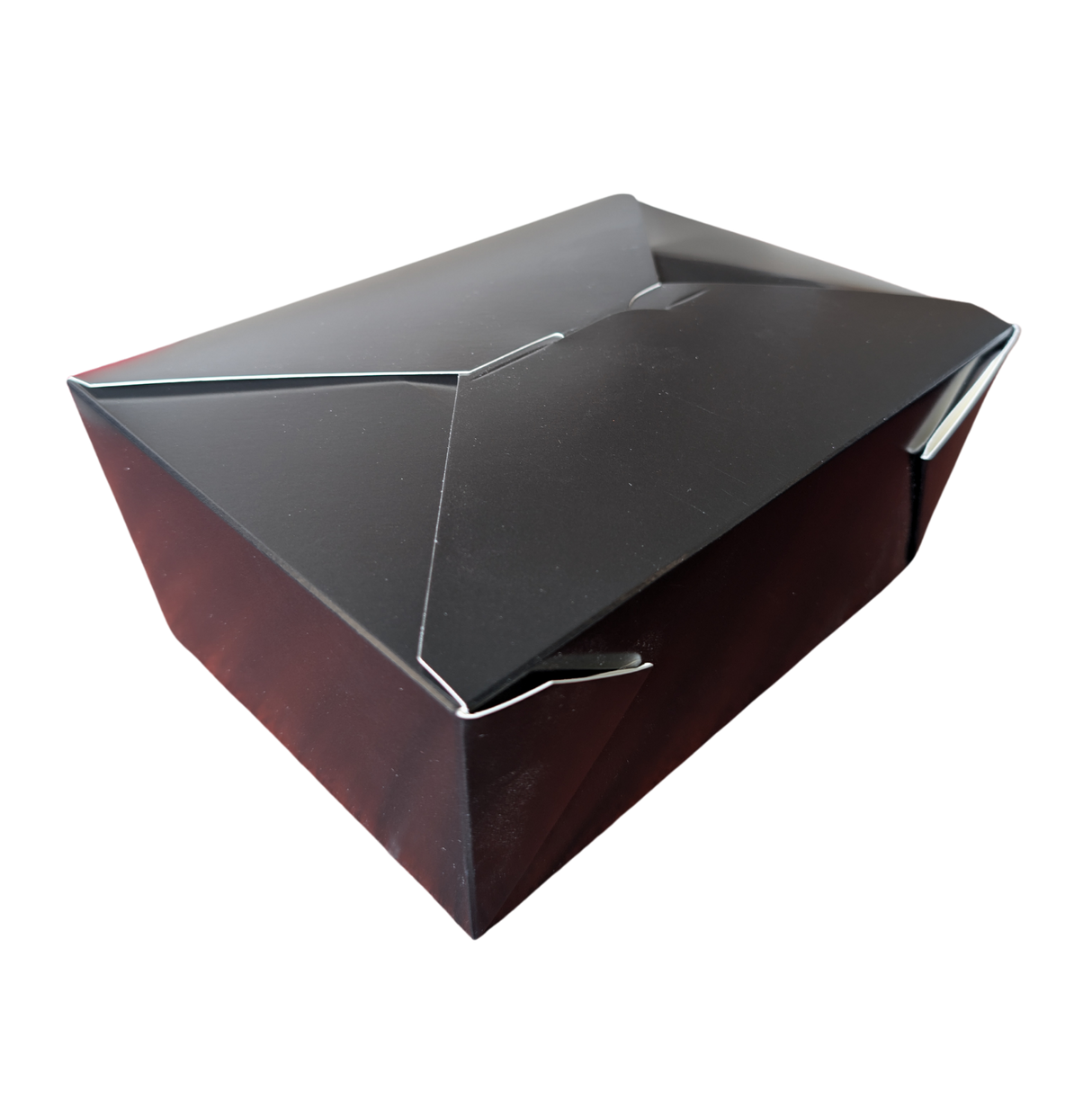 outTake-Out Paper Container - Black (COP904BL-MC) #4, 96 oz - Mark's Choice