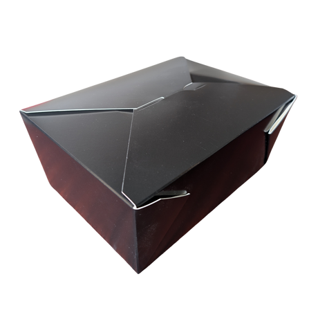 Take-Out Paper Container - Black