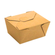 45 oz Kraft Top Folded Take-Out Paper Container - #8