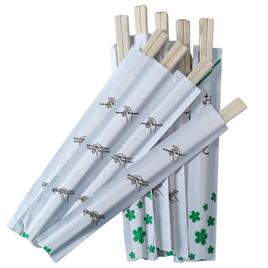 Individually Wrapped Bamboo Chopsticks