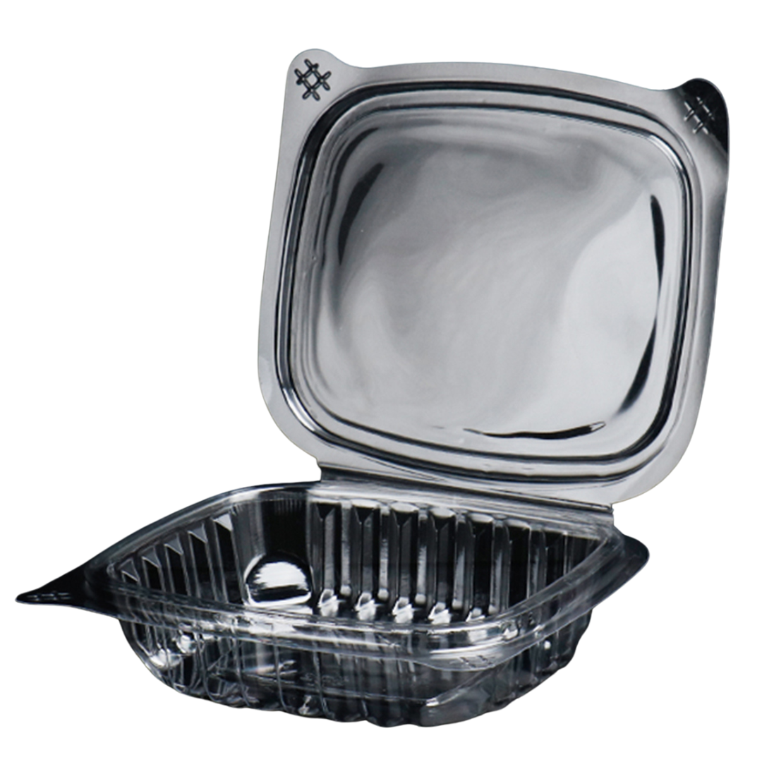 Hinged Deli Containers (CS208-D) 8oz - Dynasty