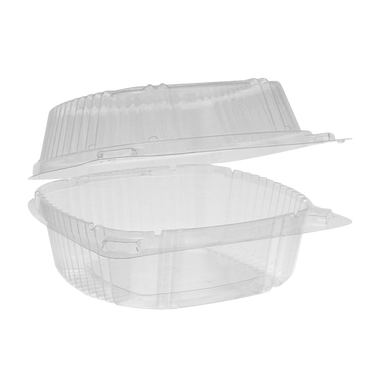 6" Plastic Clamshell Container