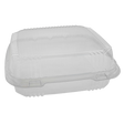 Plastic Clamshell Container* - CS4881-S - 200 pcs, 8x3/S