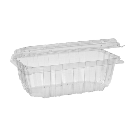 18 oz Blueberry APET Clamshell Container