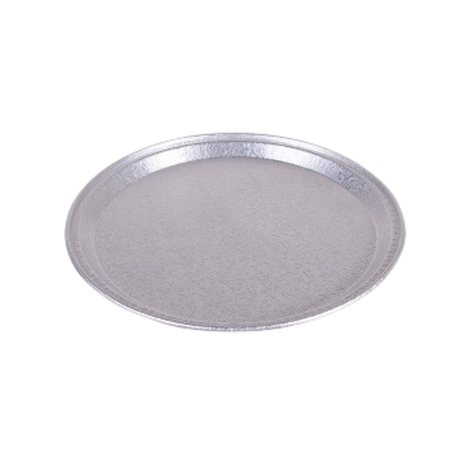 16" Round Embossed Foil Catering Tray