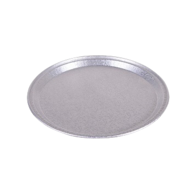 18" Round Embossed Foil Catering Tray