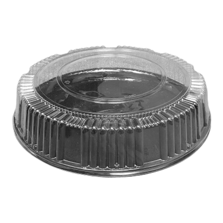 12" Round Clear PET Catering Tray