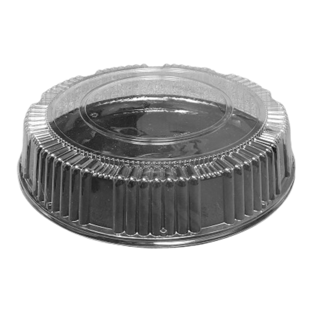 12" Round Clear PET Catering Tray