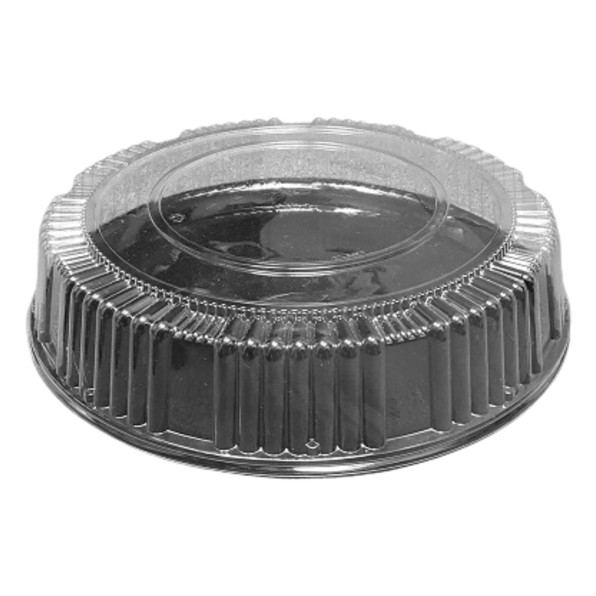 12" PET Tray High Dome Lid