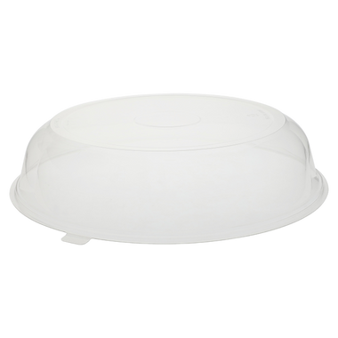 Clear Plastic Rose Dome Lid for 16" PET Catering Tray