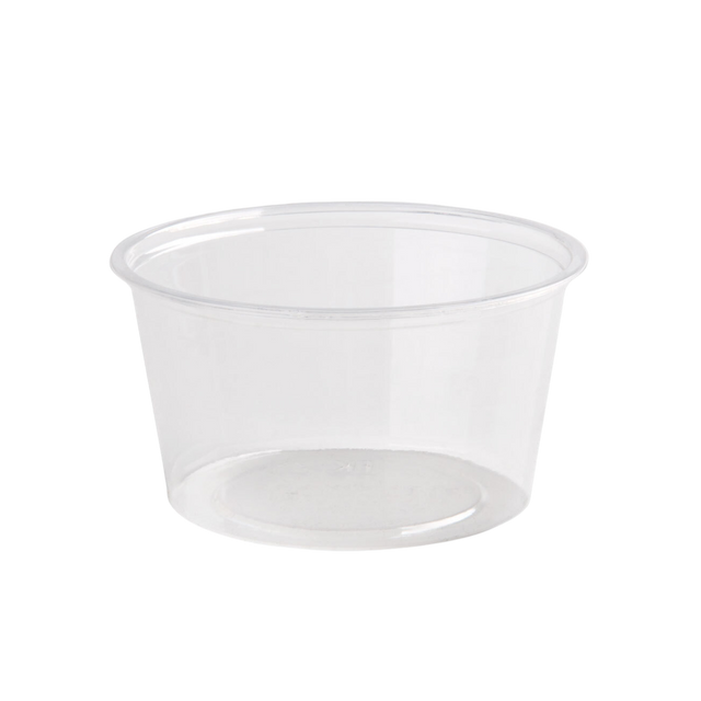Plastic Portion Cups - CU101-D - 2500 pcs