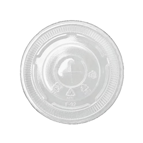 PET Flat Lids - CU512L-92-MC - 1000 pcs