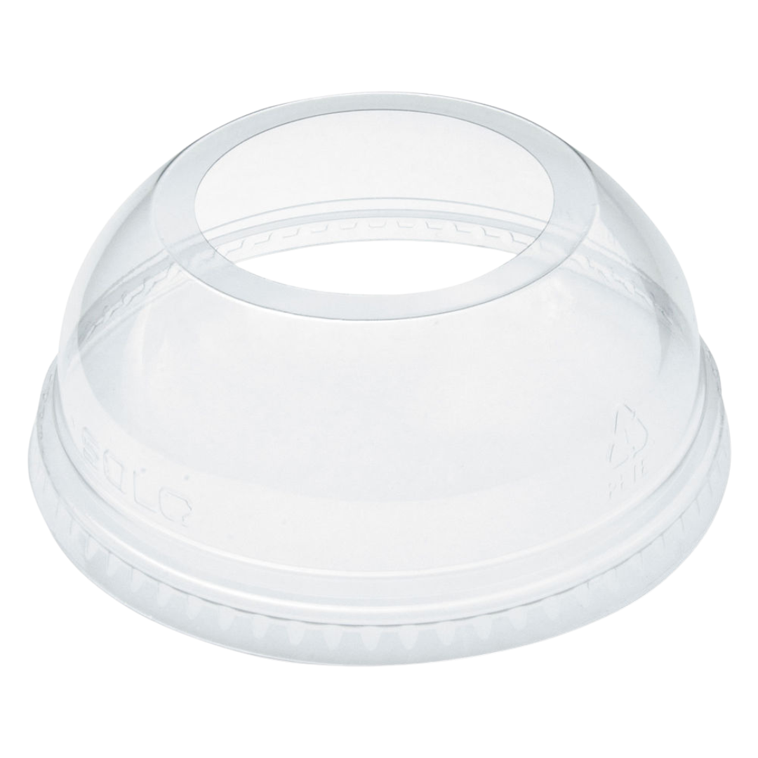 PET Dome Lids Wide Open